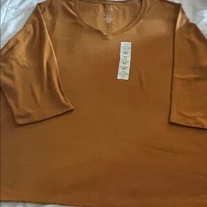 St. John's Bay Women's Golden Top